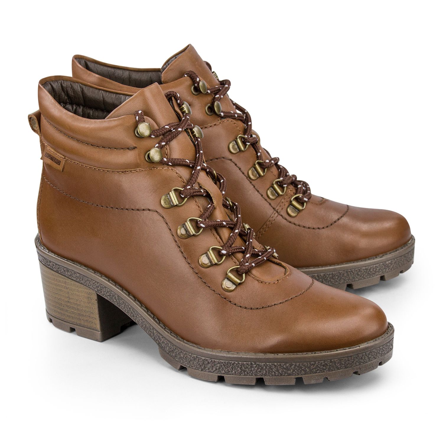 bota bottero caramelo